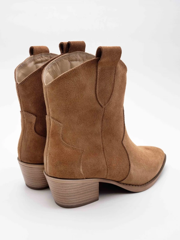 WESTERN SÜET DERİ BOT TABA