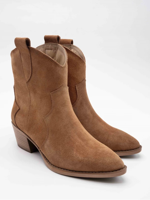 WESTERN SÜET DERİ BOT TABA