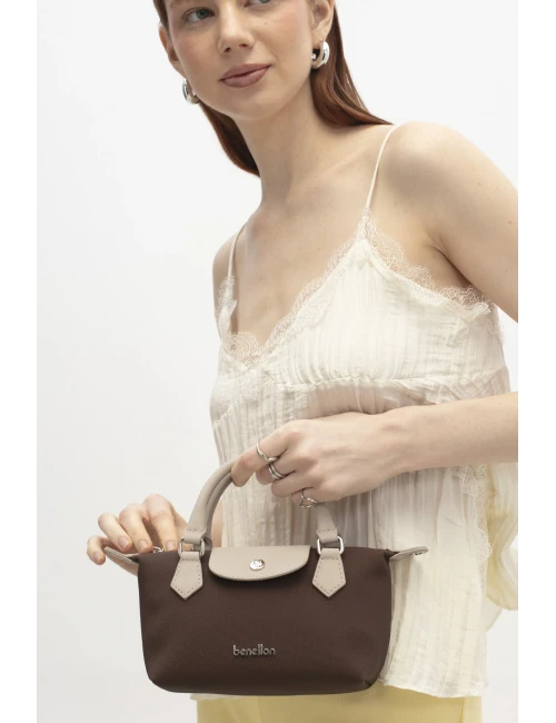 United Colors Of Benetton Kadın Çanta KAHVE-TAŞ