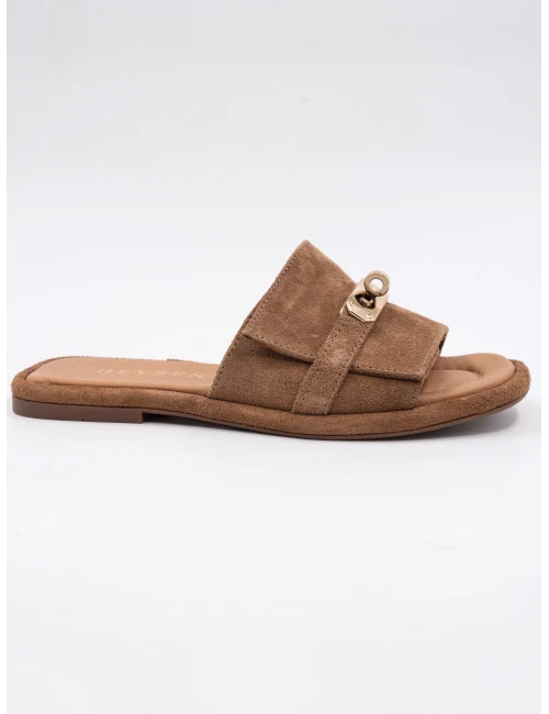 GOLD TOKA DETAY SÜET DERİ TERLİK SİGARO