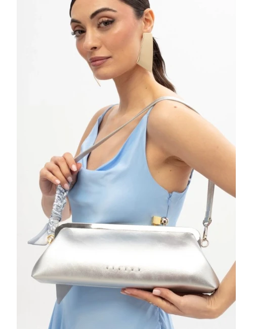 Sisley Kadın Çanta GÜMÜŞ