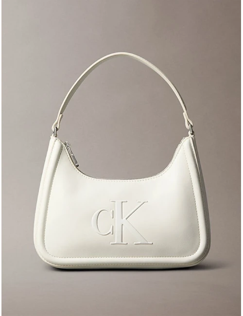 Calvin Klein Sandı Square Shoulder Bag BEYAZ