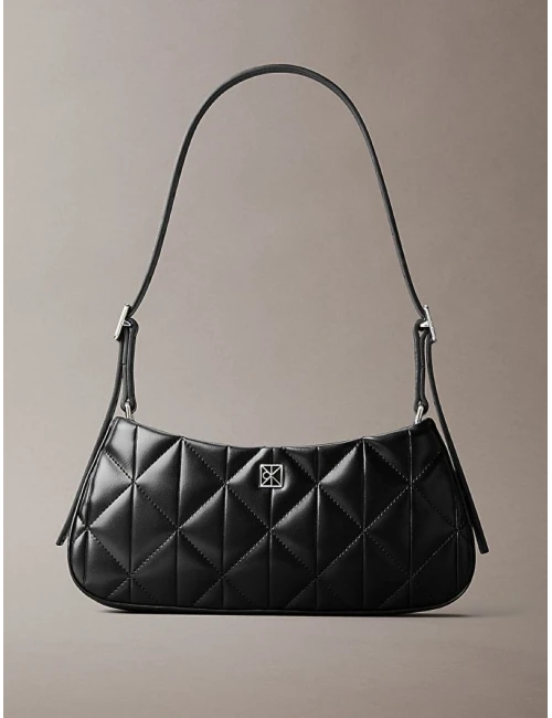 Calvin Klein Quilted Small Shoulder Bag SİYAH