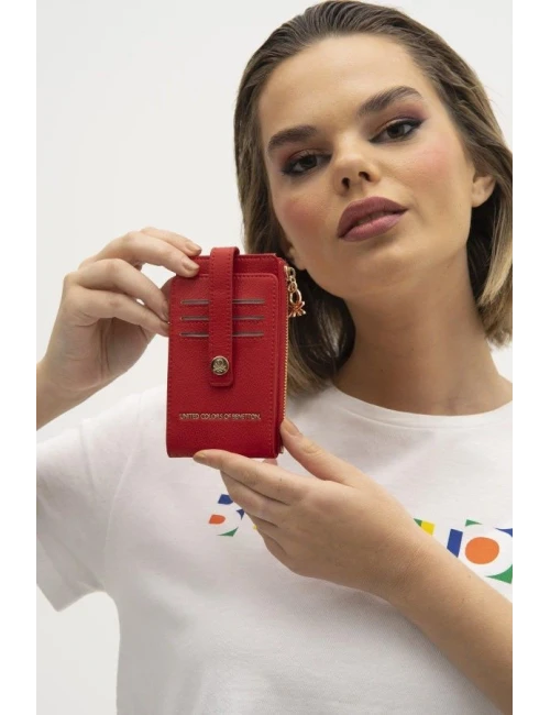 United Colors Of Benetton Kadın Cüzdan KIRMIZI