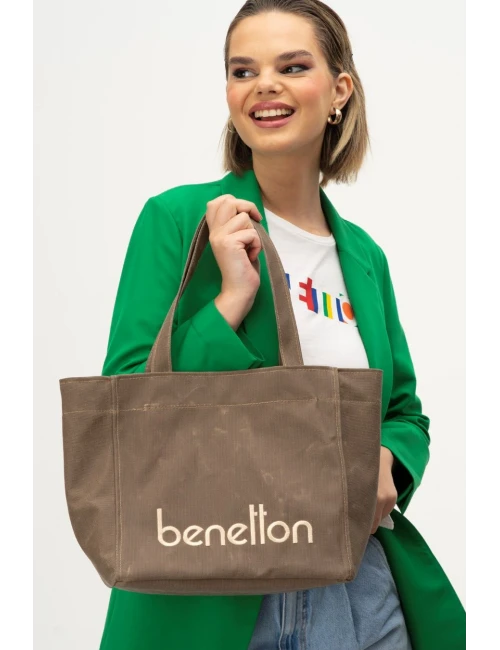 UNİTED COLORS OF BENETTON KADIN KOL ÇANTASI BNT1163 KAHVE