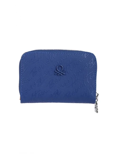 United Colors of Benetton Kadın Cüzdan BNT1160 MAVİ