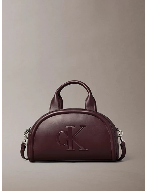 Calvin Klein Bold Dome Crosboddy BORDO