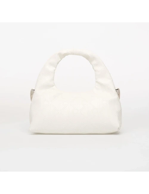 Calvin Klein Emblem Aop Puffer Bag BEYAZ