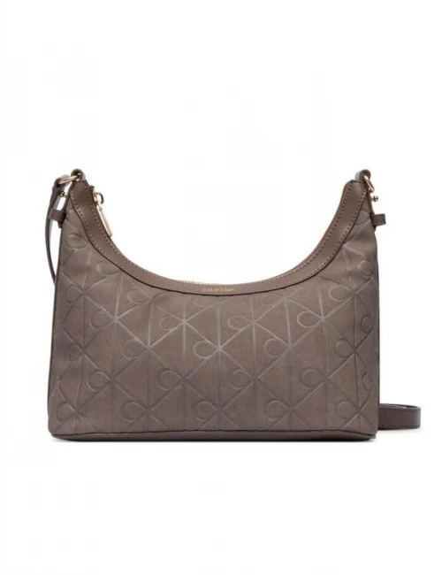 Calvin Klein Emblem AOP Sholder Bag KAHVE