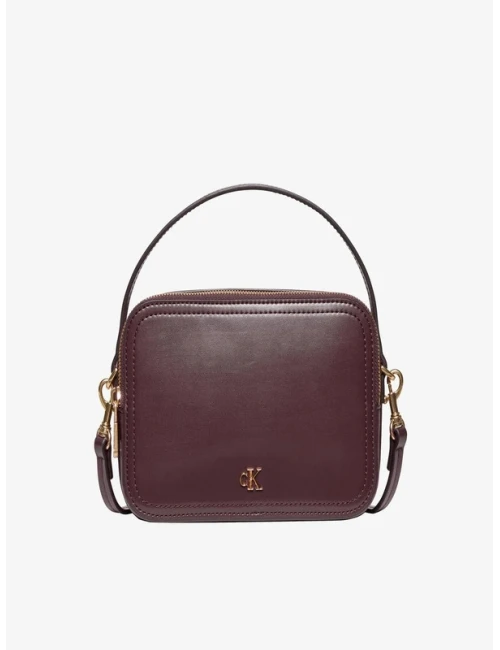 Calvin Klein Hardware Camera Bag BORDO