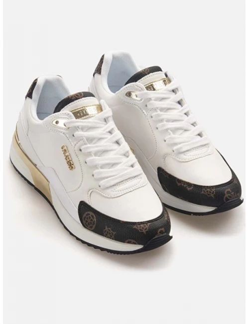 Guess Moxea 4G Logolu Sneaker BEYAZ