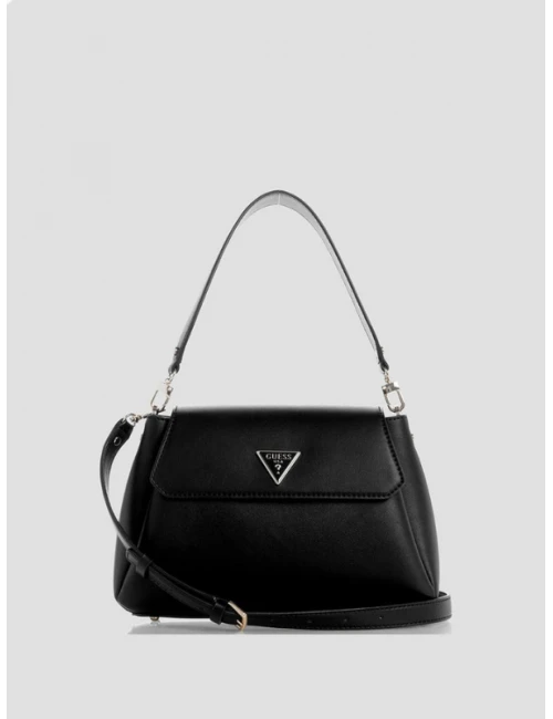 Guess SORA Kadın Marka Logolu Omuz Çantası SİYAH
