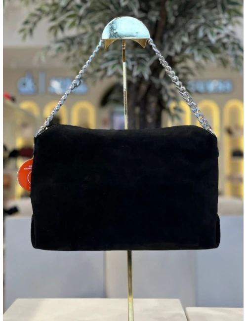 HEYZEN KADIN SÜET DERİ ÇANTA SİYAH