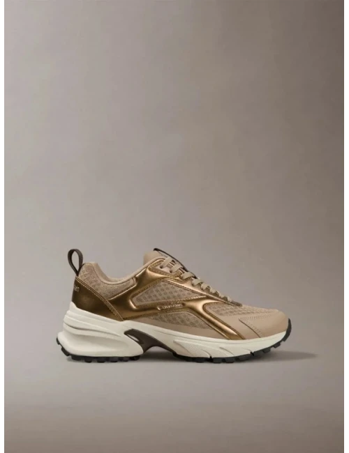 Calvin Klein Hıke Run Ckstrıpe Mesh Met BRONZ