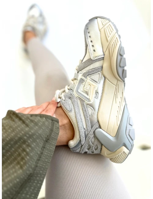 İTHAL TABAN SÜET DERİ SNEAKER GRİ