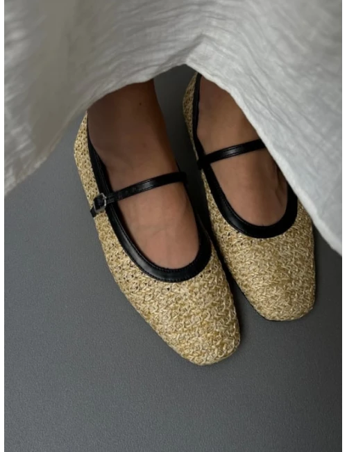 KADIN HASIR BABET SİYAH