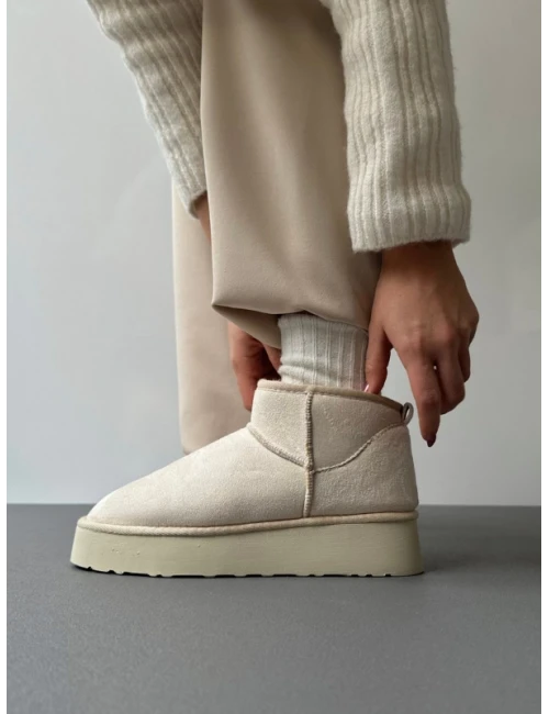 KALIN TABAN KÜRKLÜ BOT BEJ