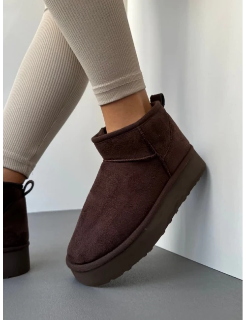 KALIN TABAN KÜRKLÜ BOT KAHVE