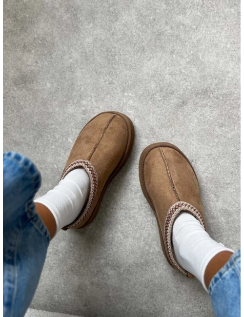 KALIN TABAN KÜRKLÜ TERLİK VİZON