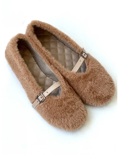 KEMER DETAY PELUŞ BABET KUM