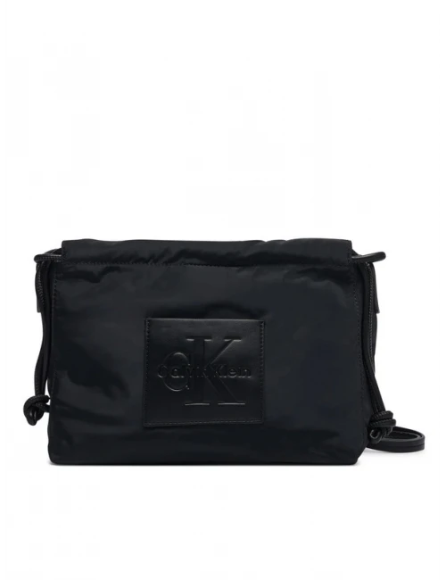 NYLON DRAWSTRING SMALL CROSSBODY SİYAH