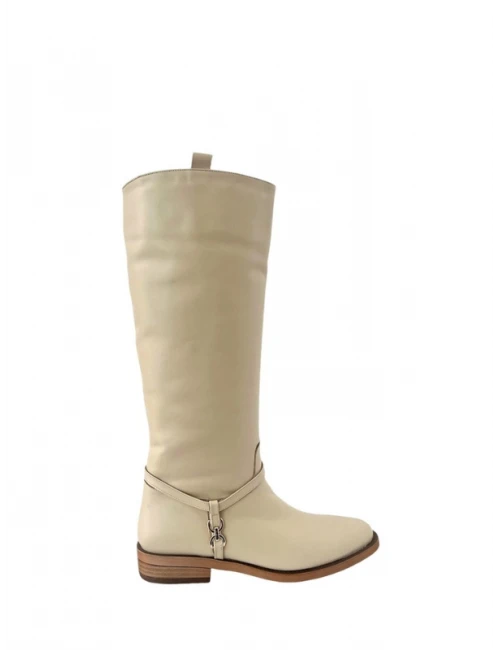 TOKA DETAY DERİ ÇİZME KREM