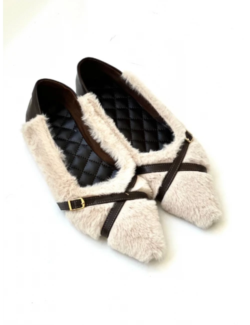 TOKA DETAY PELUŞ BABET KREM