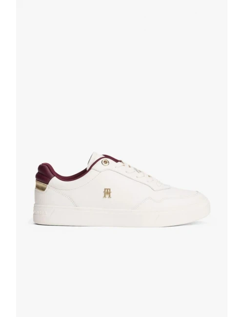 Tommy Hilfiger Elevated Court Sneaker BEYAZ