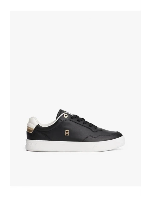 Tommy Hilfiger Elevated Court Sneaker SİYAH