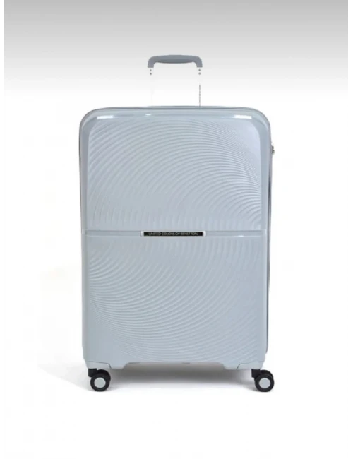 United Colors of Benetton Büyük Boy Valiz GRİ