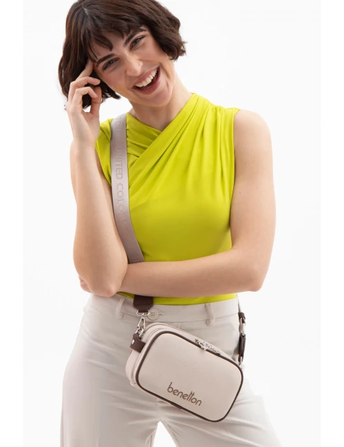 United Colors Of Benetton Kadın Çanta BEJ-KAHVE