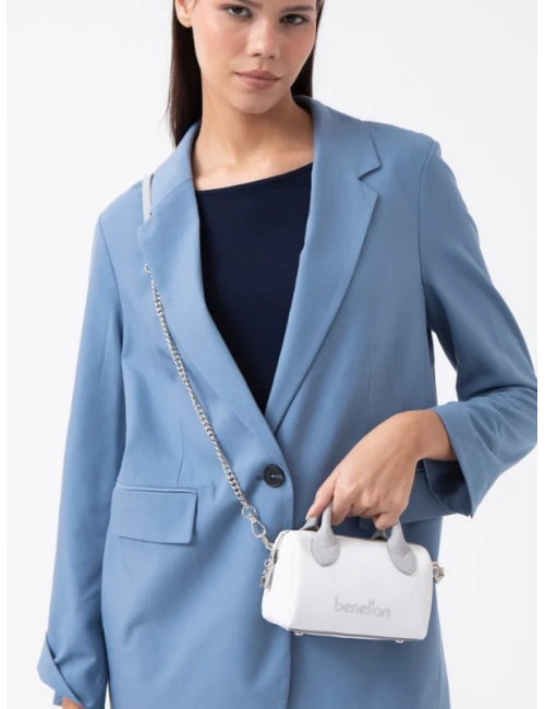 United Colors Of Benetton Kadın Çanta BEYAZ-GRİ