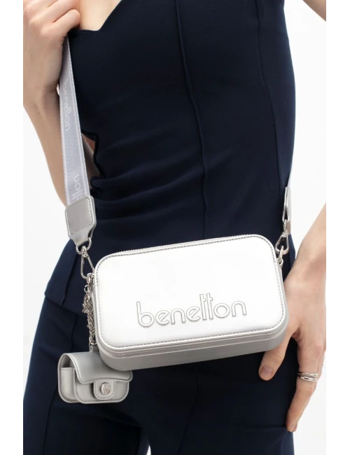 United Colors Of Benetton Kadın Çanta GÜMÜŞ
