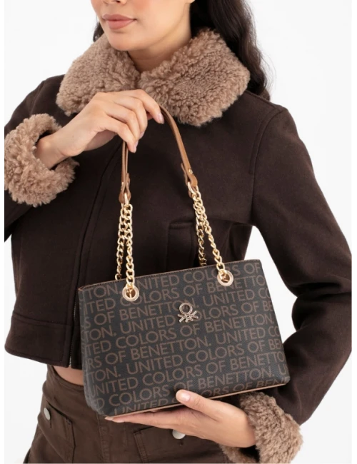 United Colors Of Benetton Kadın Çanta KAHVE-TABA