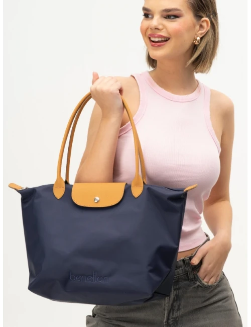 United Colors Of Benetton Kadın Çanta LACİVERT-CAMEL