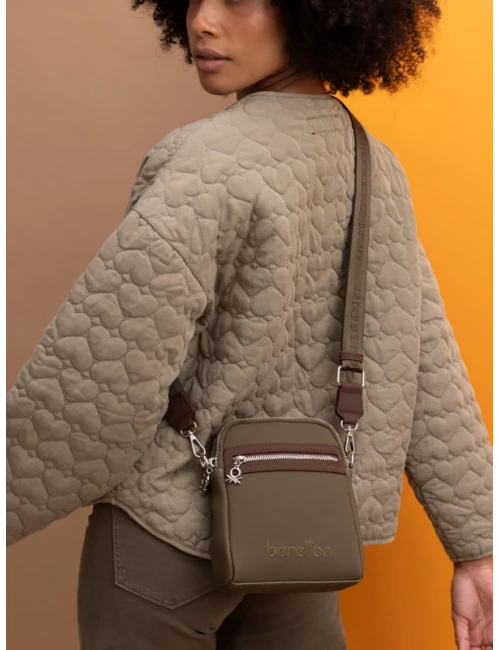 United Colors Of Benetton Kadın Çantası Bnt1440 HAKİ-KAHVE