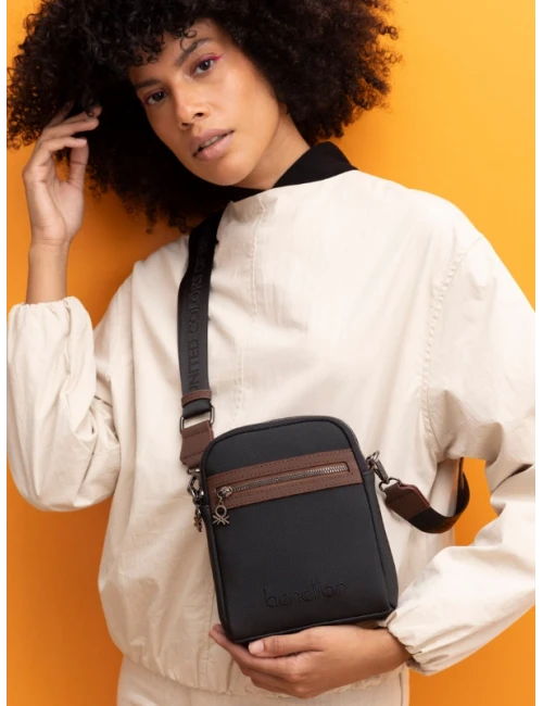 United Colors Of Benetton Kadın Çantası Bnt1440 SİYAH-KAHVE