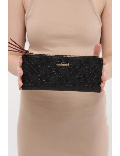Cacharel KADIN CÜZDAN  WB007 SİYAH