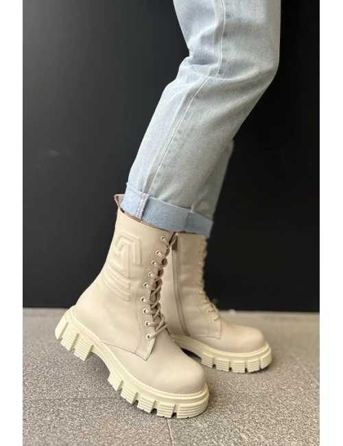 KABARTMA DETAYLI POSTAL BOT BEJ