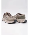 İTHAL TABAN DERİ SNEAKER HAKİ