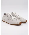 SÜET DERİ SNEAKER BEYAZ