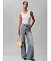 Calvin Klein Quılted Double Zıp Camera Bag SARI