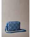 Calvin Klein Emblem Aop Denim Camera Bag DENİM