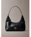 Calvin Klein Emblem Shoulder Bag SİYAH
