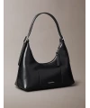 Calvin Klein Emblem Shoulder Bag SİYAH