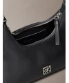 Calvin Klein Emblem Shoulder Bag SİYAH