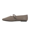 Calvin Klein Oblıque Ballerına Mj Lth VİZON