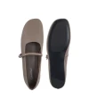 Calvin Klein Oblıque Ballerına Mj Lth VİZON