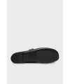 Calvin Klein Oblıque Ballerına Mj Lth SİYAH