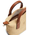 Tommy Hilfiger Popette Mıcro Tote Raffıa BEJ-KAHVE